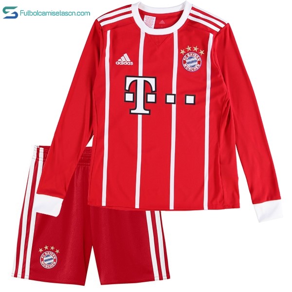 Camiseta Bayern Munich 1ª ML Niños 2017/18